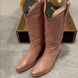 Tecovas The Annie Boots in Misty Rose
